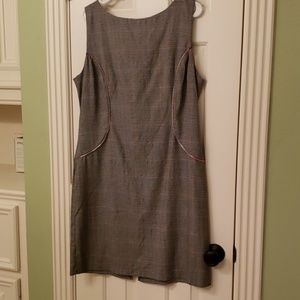 Connected Apparel Plad Dress